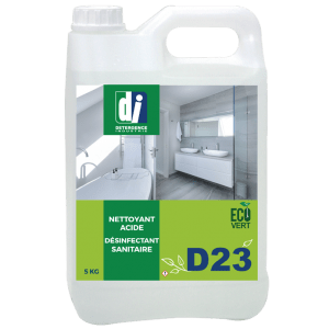 nettoyant acide desinfectant santaire d23 DETERGENCE INDUSTRIE